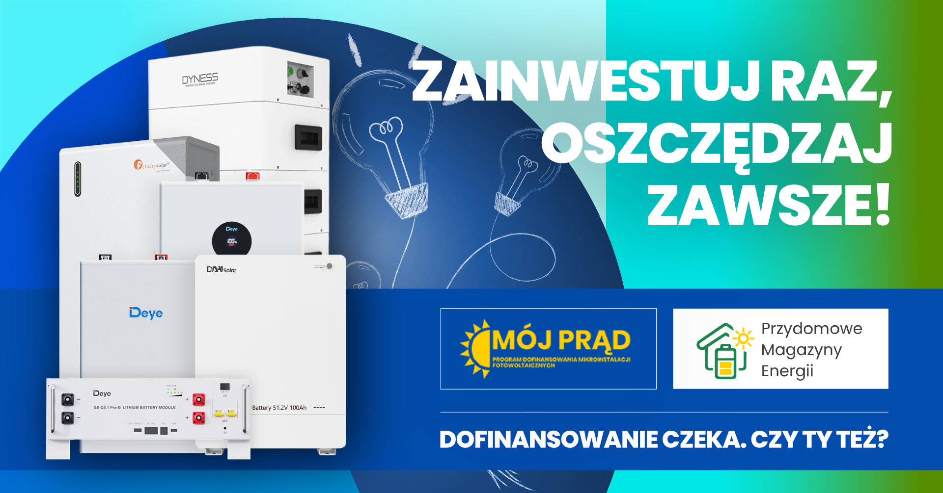 Programy Mój Prąd (MP6) i Przydomowe Magazyny Energii (PME)